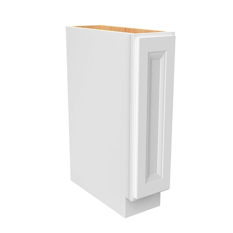 Assembled - Richmond White - Spice Base Cabinet | 9"W x 34.5"H x 24"D - BUILDMYPLACE