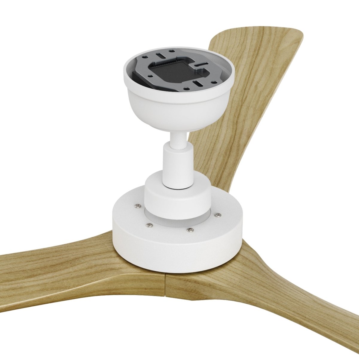 ATHENA 60 inch 3 - Blade No Light Ceiling Fan with Remote - LEDMyPlace