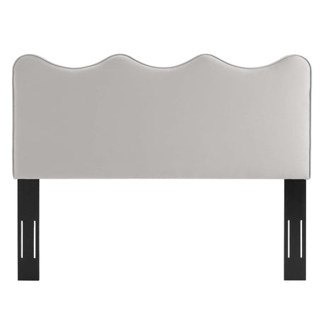 Athena Performance Velvet King/California King Headboard - BUILDMYPLACE