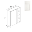 Atlas Blanco - Wall Blind Corner Cabinets - 30"W x 42"H x 12"D - Pre Assembled - BUILDMYPLACE