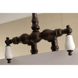 Auqa Vintage 3.4" Deck Mount Tub Faucet - BUILDMYPLACE