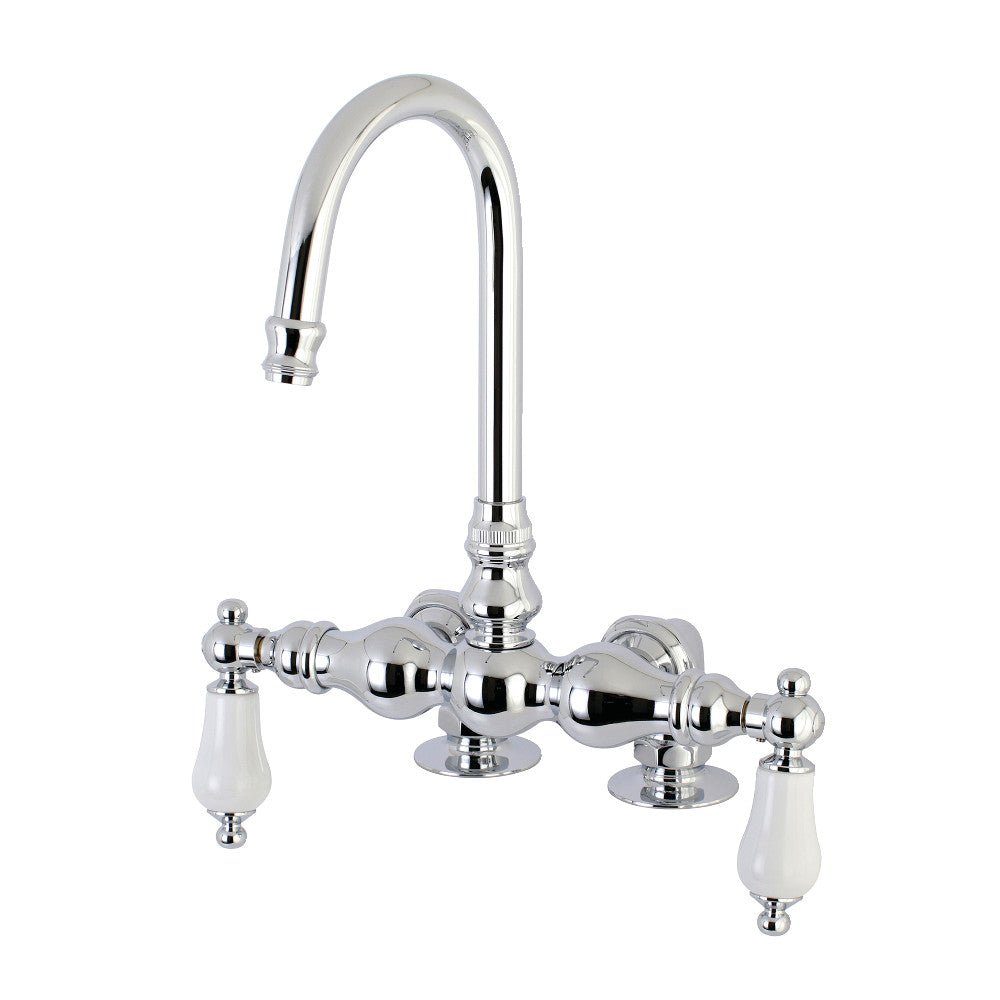 Auqa Vintage 3.4" Deck Mount Tub Faucet - BUILDMYPLACE