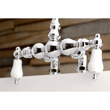 Auqa Vintage 3.4" Deck Mount Tub Faucet - BUILDMYPLACE