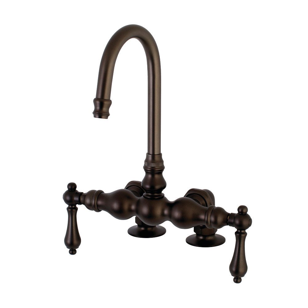 Auqa Vintage 3.4" Deck Mount Tub Faucet With 7" Spout Reach - BUILDMYPLACE