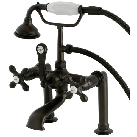 Auqa Vintage 7" Deck Mount Clawfoot Tub Faucet - BUILDMYPLACE