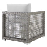 Aura 3 Piece Two Armchair Outdoor Patio Wicker Rattan Set - BUILDMYPLACE
