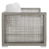 Aura Outdoor Patio Wicker Rattan Sofa - BUILDMYPLACE