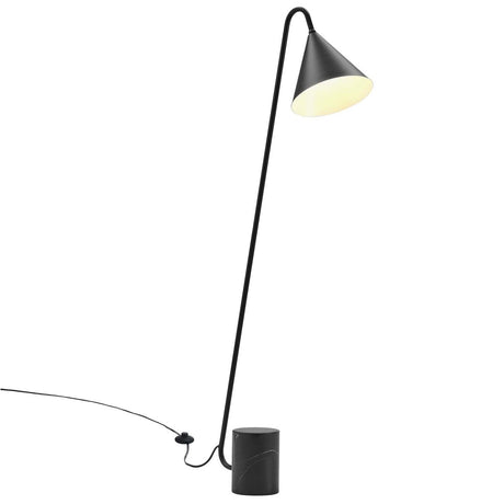 Ayla Marble Base Floor Lamp - BUILDMYPLACE