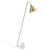 Ayla Marble Base Floor Lamp - BUILDMYPLACE