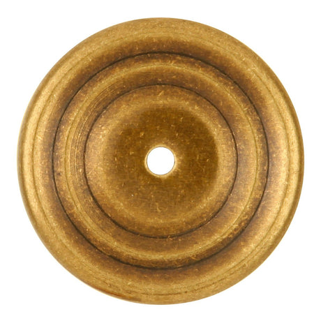 Backplate Knob 1 - 7/8 Inch Diameter - Hickory Hardware - Manor House Collection - BUILDMYPLACE