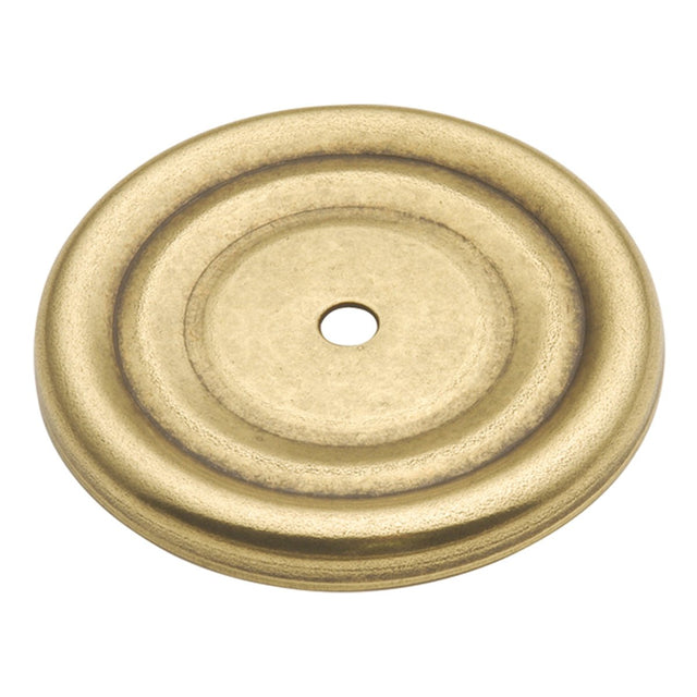 Backplate Knob 1 - 7/8 Inch Diameter - Hickory Hardware - Manor House Collection - BUILDMYPLACE