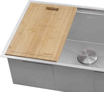 Bamboo Cutting Board for Ruvati Workstation Sinks