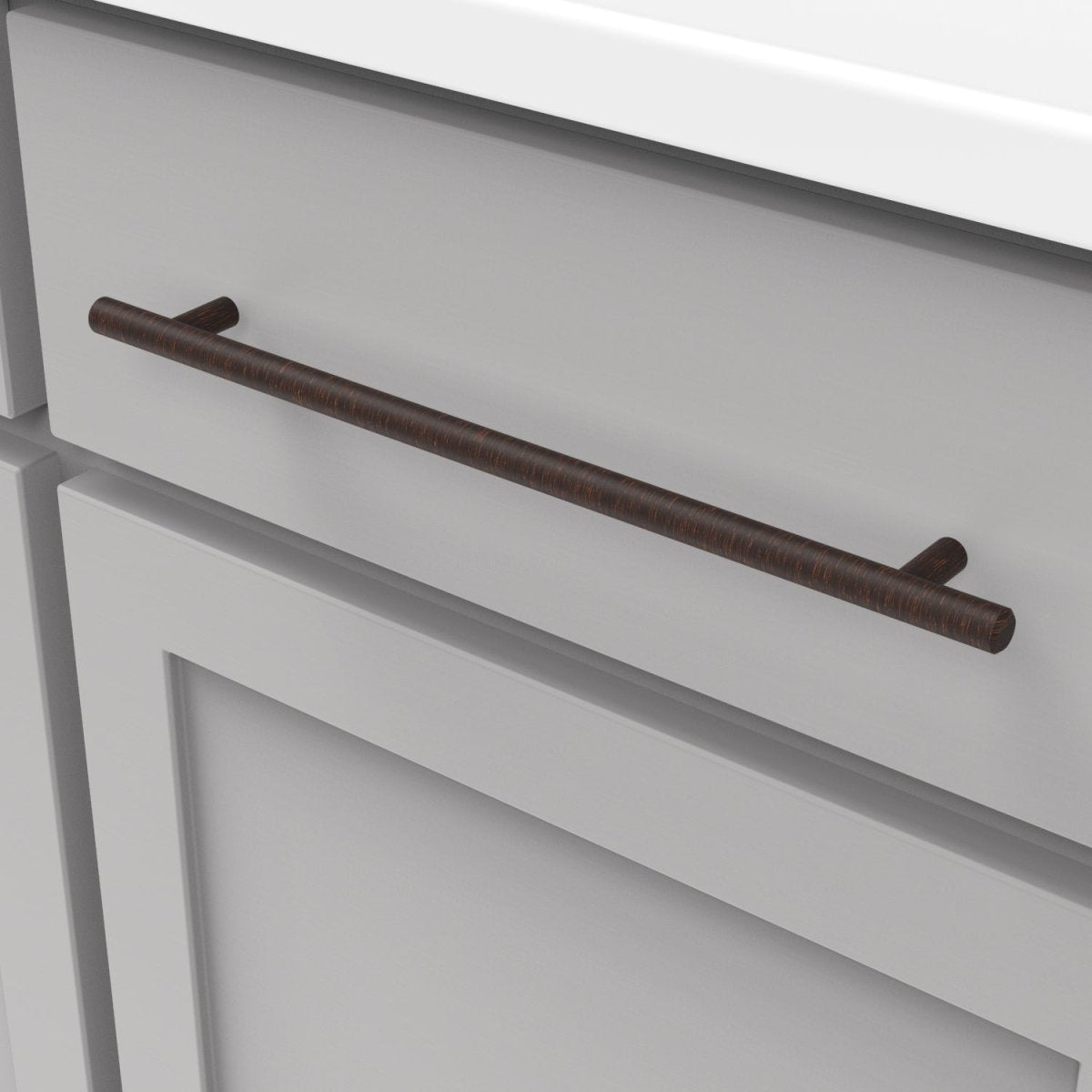 Bar Pull 10 - 1/16 Inch (256mm) Center to Center - Hickory Hardware - BUILDMYPLACE