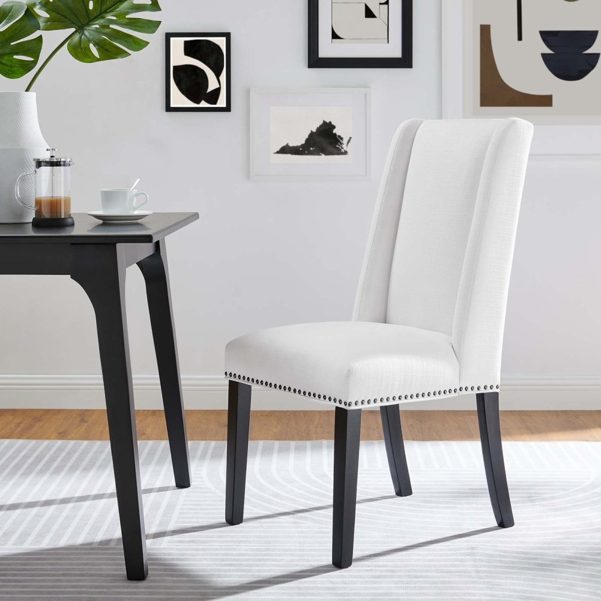 Baron Dining Chair Fabric Set of 2 - BUILDMYPLACE