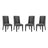 Baron Kitchen And Dining Fabric Chair Set Of 4 - Dining Room Chair Sets - BUILDMYPLACE