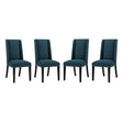 Baron Kitchen And Dining Fabric Chair Set Of 4 - Dining Room Chair Sets - BUILDMYPLACE