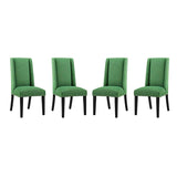 Baron Kitchen And Dining Fabric Chair Set Of 4 - Dining Room Chair Sets - BUILDMYPLACE