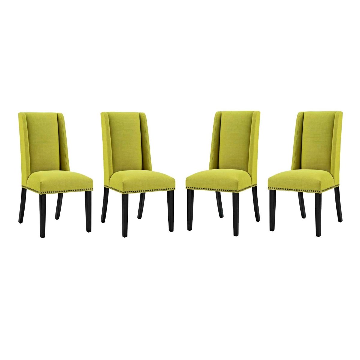 Baron Kitchen And Dining Fabric Chair Set Of 4 - Dining Room Chair Sets - BUILDMYPLACE