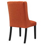 Baronet Button Tufted Fabric Dining Chair - BUILDMYPLACE