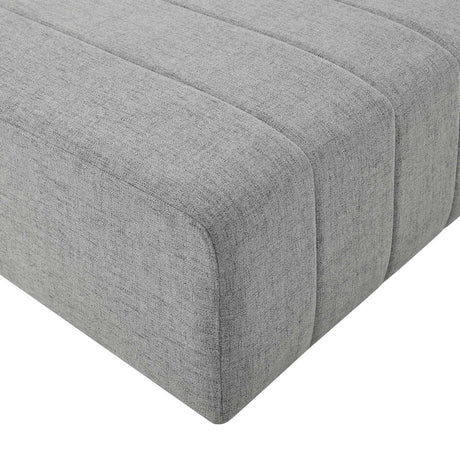 Bartlett Upholstered Fabric Armless Chair - BUILDMYPLACE