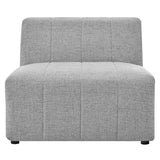 Bartlett Upholstered Fabric Armless Chair - BUILDMYPLACE