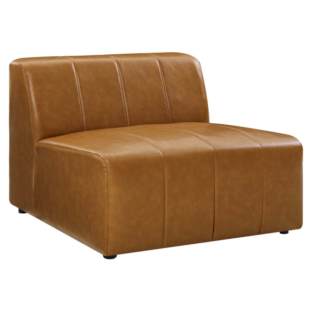 Bartlett Vegan Leather 6 - Piece Sectional Sofa - BUILDMYPLACE