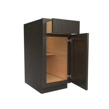 Base Cabinet, Handicap | 15W x 32.5H x 24D | RTA Luxor Smoky Grey