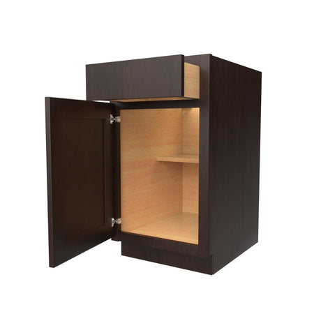 Base Cabinet, Handicap |18"W x 32.5"H x 24"D - RTA Luxor Espresso - BUILDMYPLACE