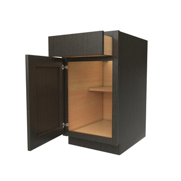 Base Cabinet, Handicap | 18W x 32.5H x 24D | RTA Luxor Smoky Grey