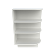 Base End Shelf Cabinet - 12W x 34 - 1/2H x 24D - Aria White Shaker - RTA - BUILDMYPLACE