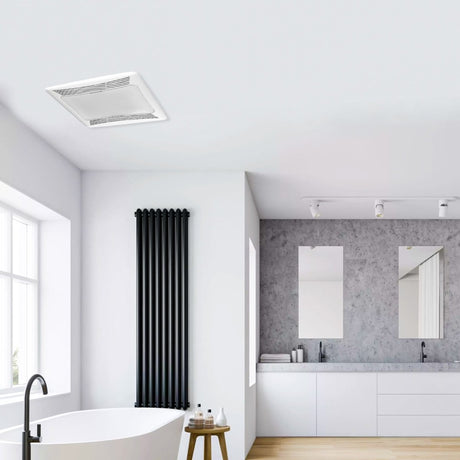 Bathroom Exhaust Fan with 50 CFM, 2.5 Sones, ETL Listed, Ceiling & Wall Mount Option - BUILDMYPLACE