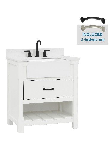 Bathroom Vanities With Sink - Premium Farmington Family - BUILDMYPLACE