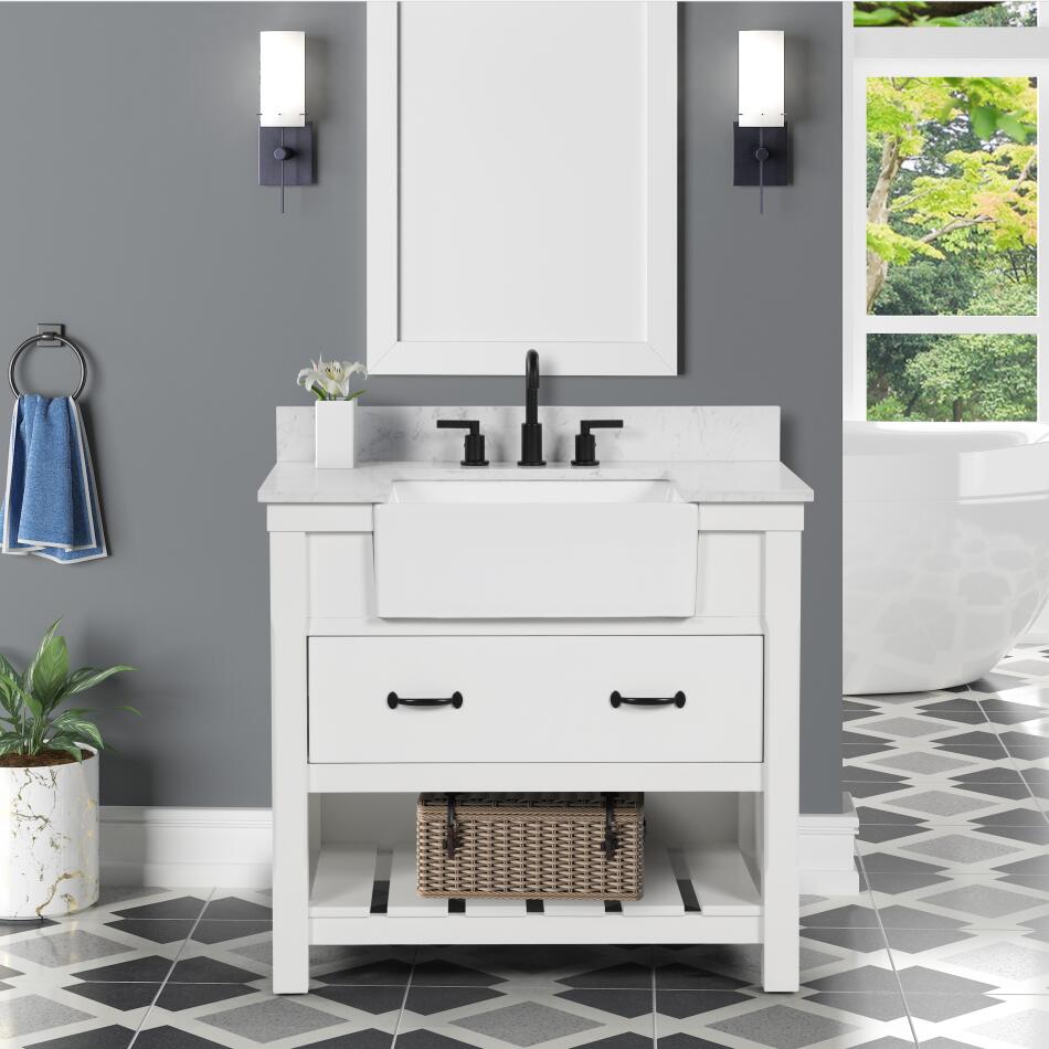 Bathroom Vanities With Sink - Premium Farmington Family - BUILDMYPLACE