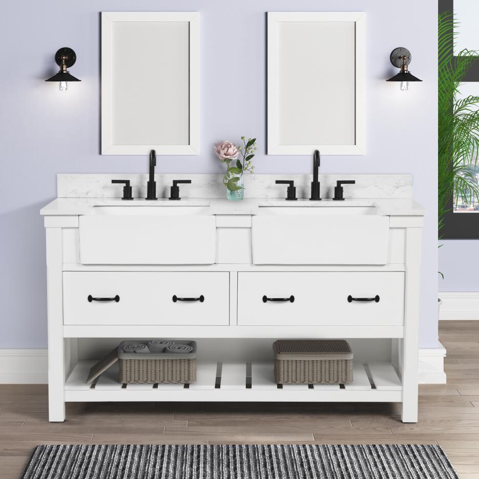 Bathroom Vanities With Sink - Premium Farmington Family - BUILDMYPLACE