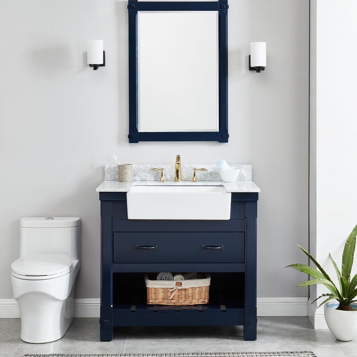 Bathroom Vanities With Sink - Premium Farmington Family - BUILDMYPLACE