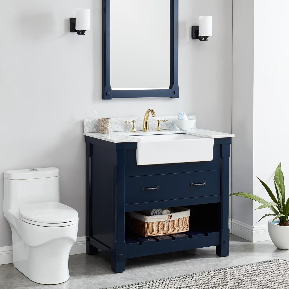 Bathroom Vanities With Sink - Premium Farmington Family - BUILDMYPLACE