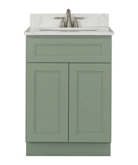 Bathroom Vanity Without Sink- Forest Green