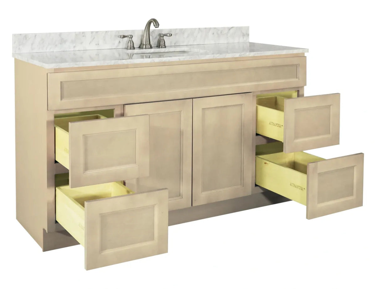 Bathroom Vanity Without Sink - Sandalwood - BUILDMYPLACE