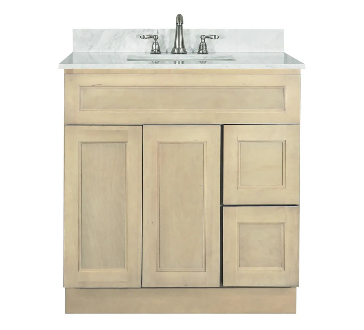 Bathroom Vanity Without Sink - Sandalwood - BUILDMYPLACE