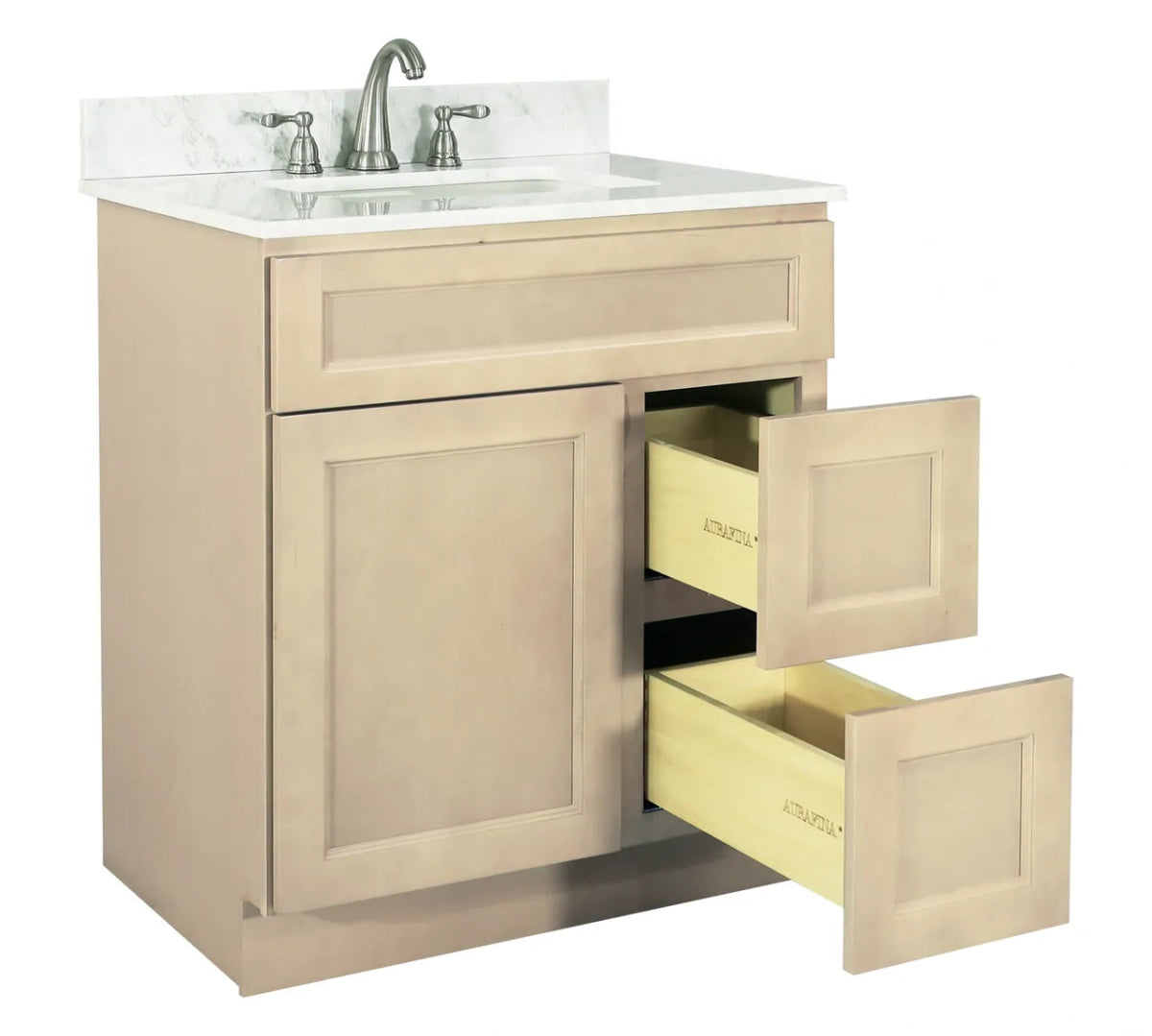 Bathroom Vanity Without Sink - Sandalwood - BUILDMYPLACE