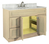 Bathroom Vanity Without Sink - Sandalwood - BUILDMYPLACE