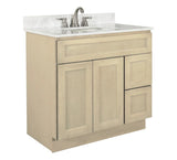 Bathroom Vanity Without Sink - Sandalwood - BUILDMYPLACE