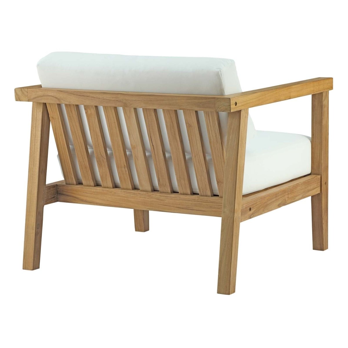 Bayport Outdoor Patio Teak Armchair - BUILDMYPLACE