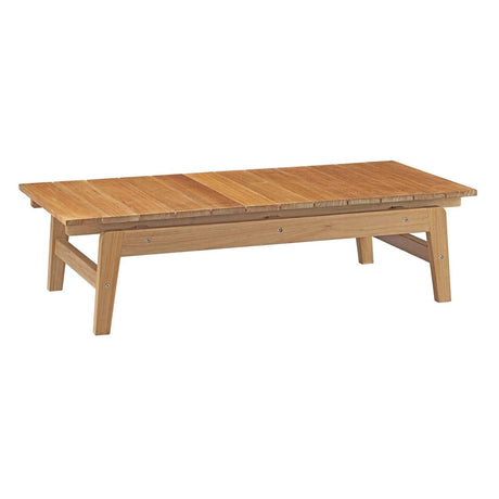 Bayport Outdoor Patio Teak Coffee Table - BUILDMYPLACE
