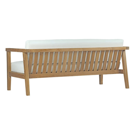 Bayport Outdoor Patio Teak Sofa - BUILDMYPLACE