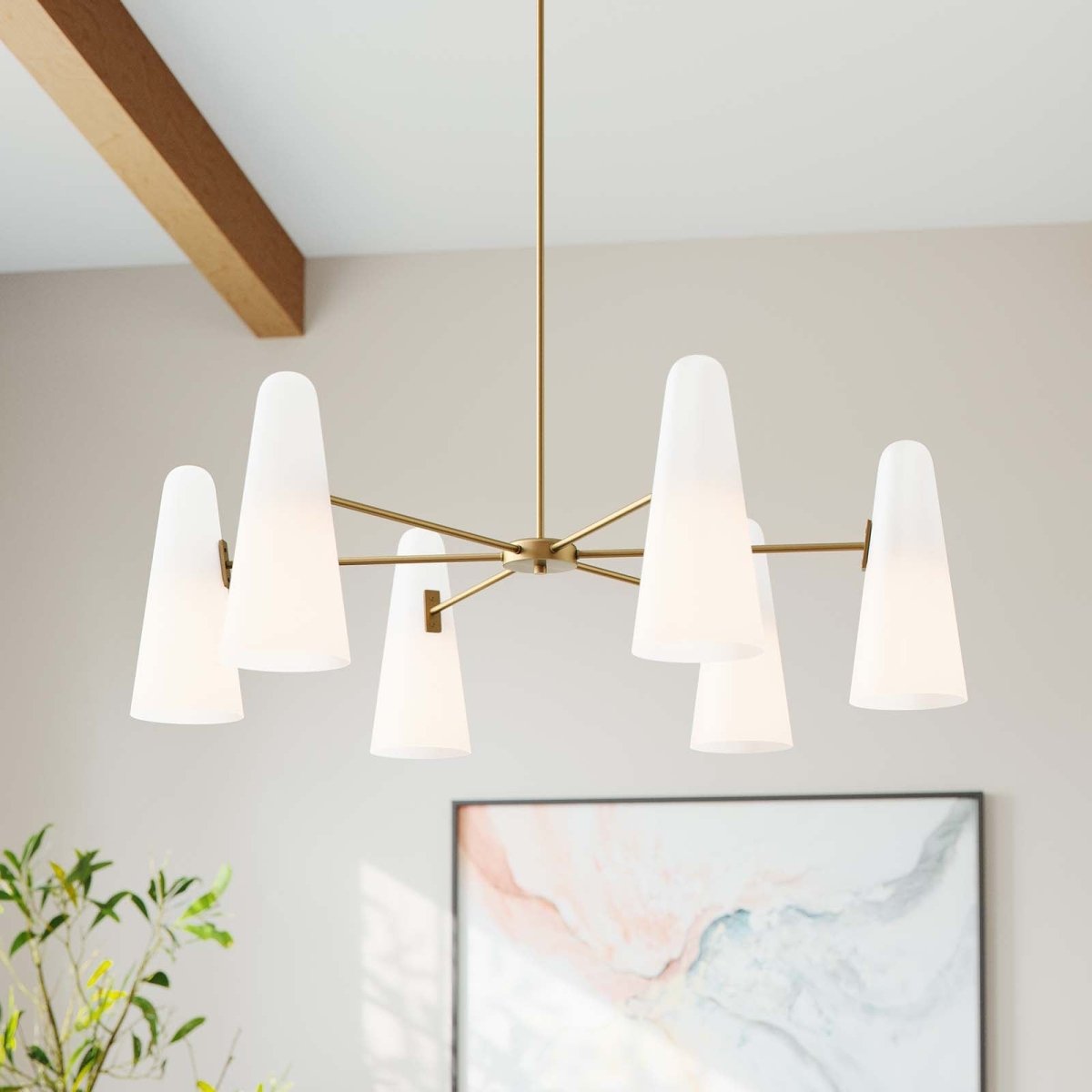 Beacon 6 - Light Chandelier - BUILDMYPLACE