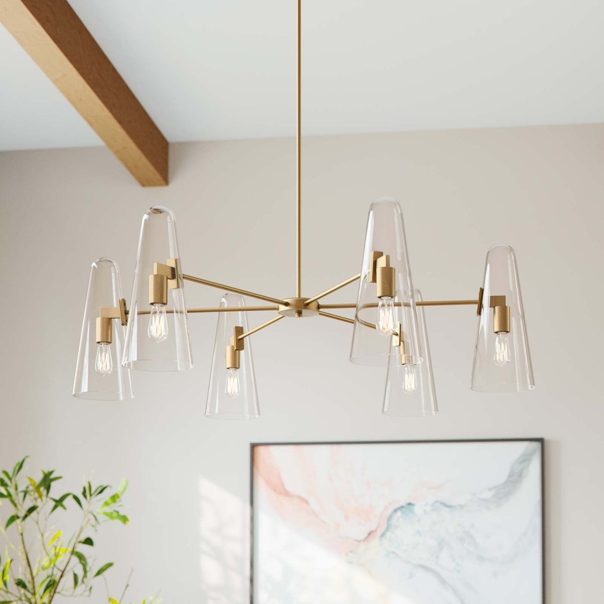 Beacon 6 - Light Chandelier - BUILDMYPLACE