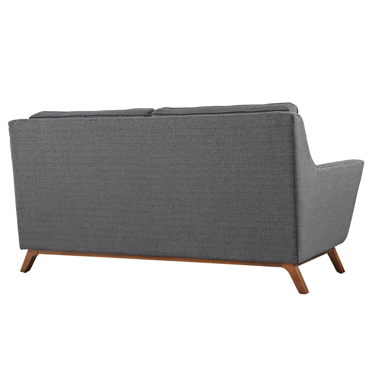 Beguile Upholstered Fabric Loveseat - BUILDMYPLACE