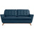 Beguile Upholstered Fabric Loveseat - BUILDMYPLACE