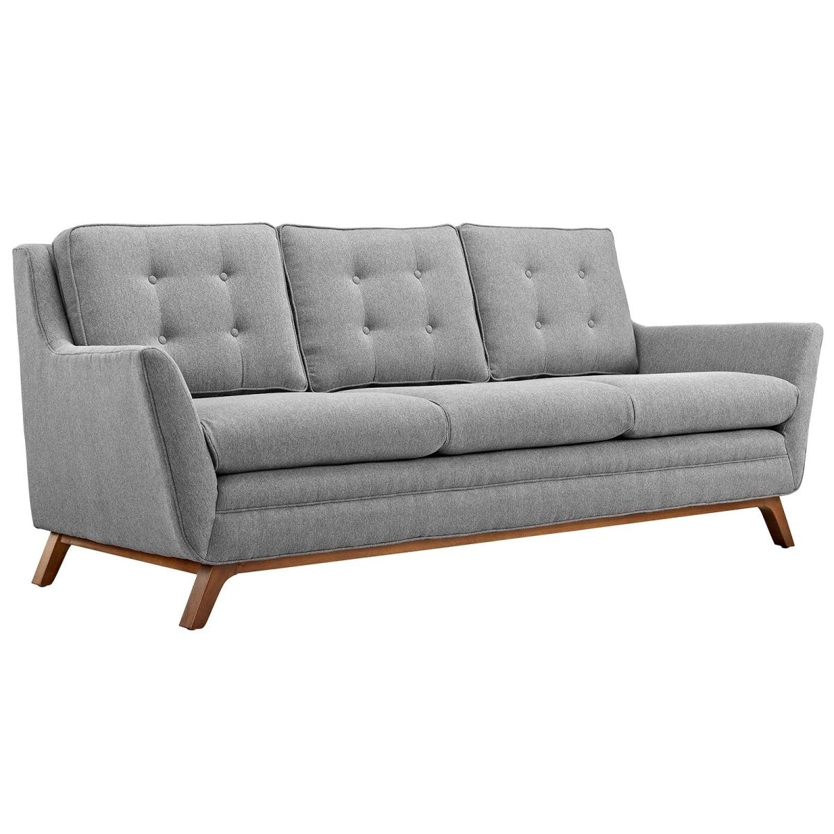 Beguile Upholstered Fabric Sofa - BUILDMYPLACE